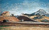 Paul C�zanne (1839 - 1906) Der Bahndurchstich, um 1870