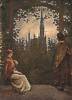 Caspar David Friedrich (1774 - 1840) Gartenlaube, 1818